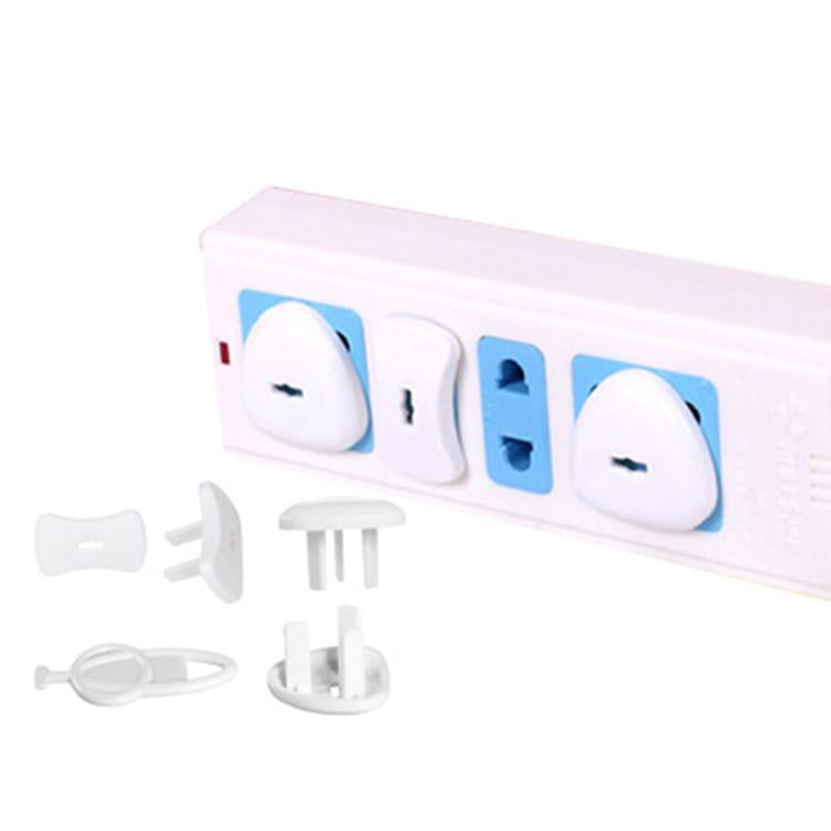 10pcs US Power Socket Electrical Outlet Baby Kids Child Safety Guard Protection Anti Electric Shock Plugs Protector Rotate Cover Socket Cover