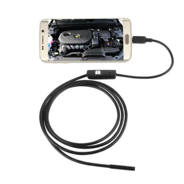 USB Camera Endoscope Waterproof HD 5.5mm 3.5M Snake Tube Mirco Borescope Video Camera Inspection Endoscope for Android