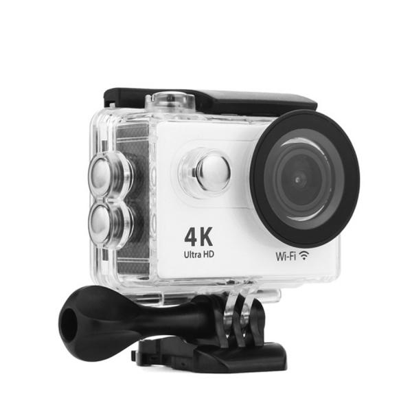 H9R WiFi Sports Camera 170¡ãWide Angle 4K Ultra HD White US Plug