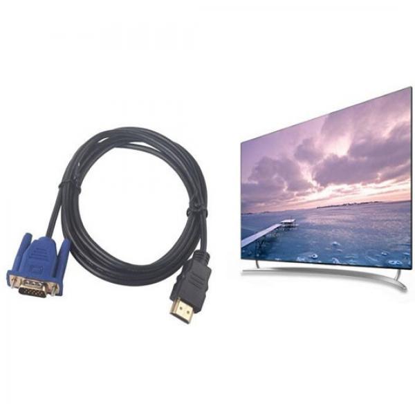 HDMI to VGA 1080P Conversion Line 1.75m Black