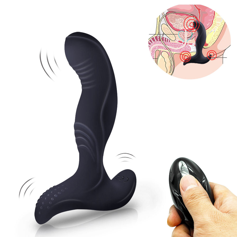 Wireless Remote Anal Vibrator 7 Speeds Prostate Massage Adult Sex Toys