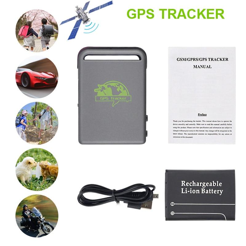 GPS Locator Vehicle GSM TK102B Car Mini Realtime Online GSM GPRS Tracking Device Locator TK 102 for Kids Pets and Car