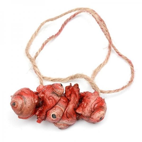 Halloween Prop Decoration Scary Horror Bloody False Latex Eyeball - #04