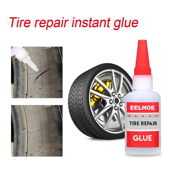 Tire Repair Glue Tyre Puncture Sealant Glue Bike Car Tire Repair Patch for Metal Plastic Wood Ceramic Repair Welding
