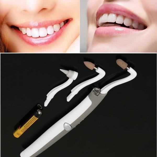 LED Flashlight Electronic Sonic Wave Polishing Scaler Dental Health Burnisher