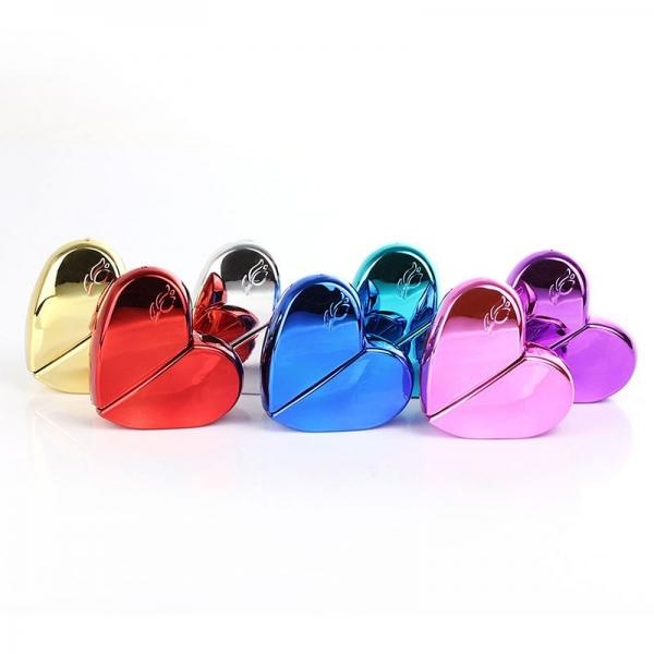 Heart Design Empty Perfume Bottle Spray Mini Cosmetic Container Random Delivery