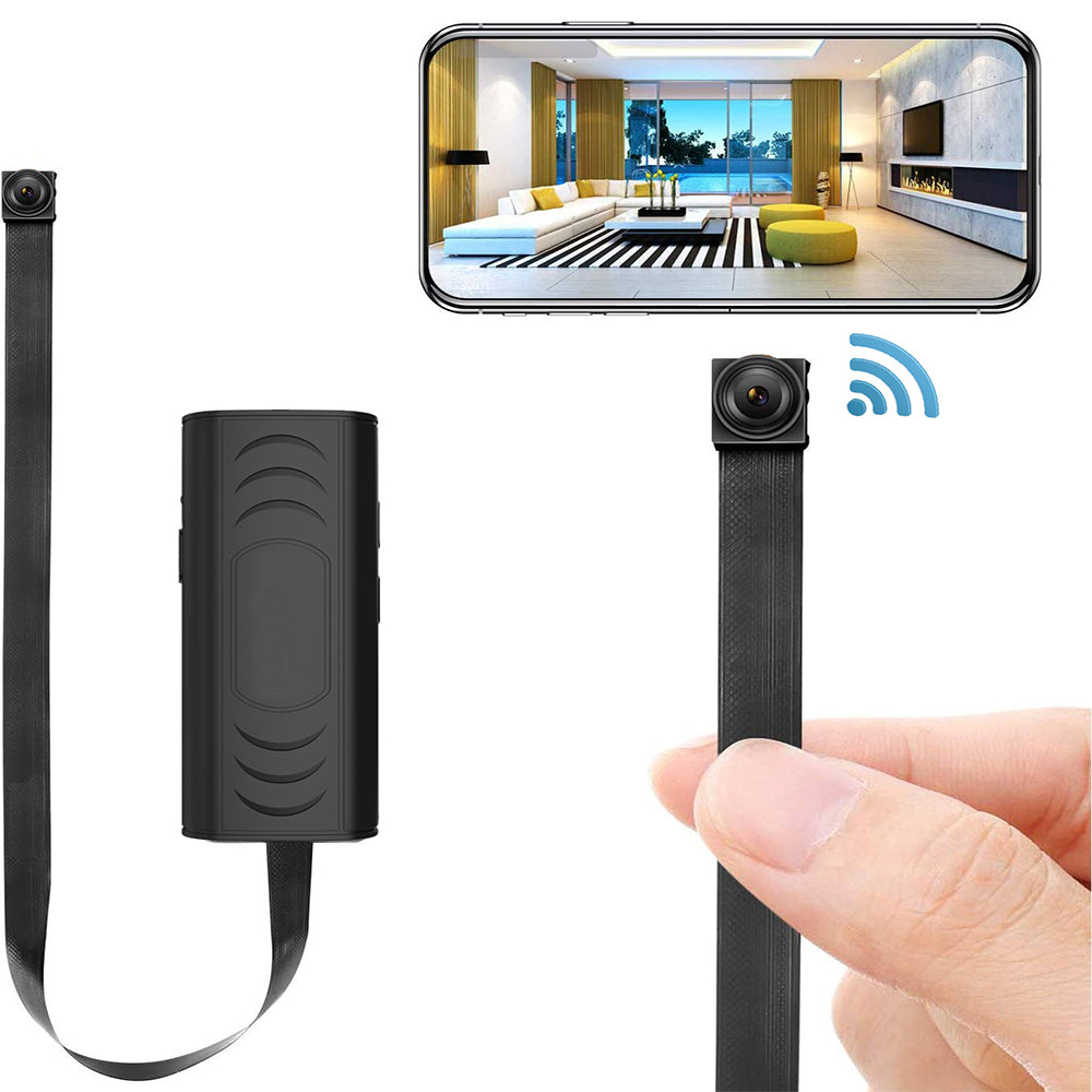 Smallest Mini Camera Home Security Cameras 1080P HD Wireless WiFi Remote View Camera Nanny Cam Small Recorder