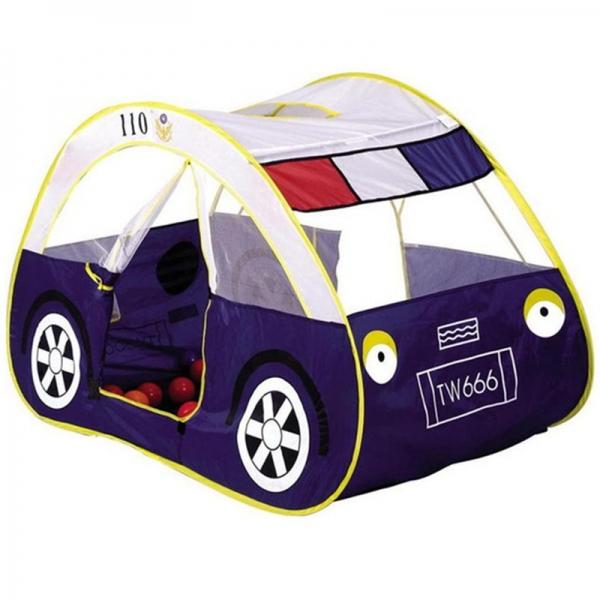 Kids Cartoon Car Play Tent Toy Indoor & Outdoor Garden Playhouse Blue
