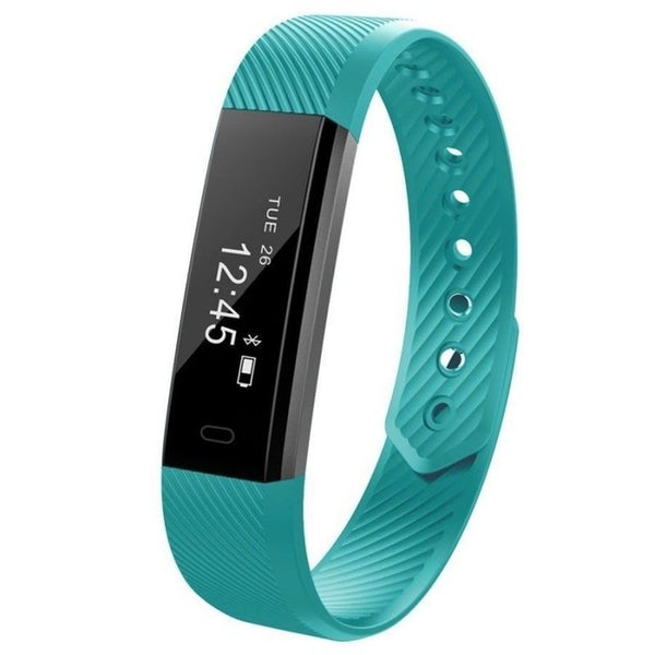 ID115 Smart Band Sleep Bracelet Bluetooth Waterproof Passometer Watch Green