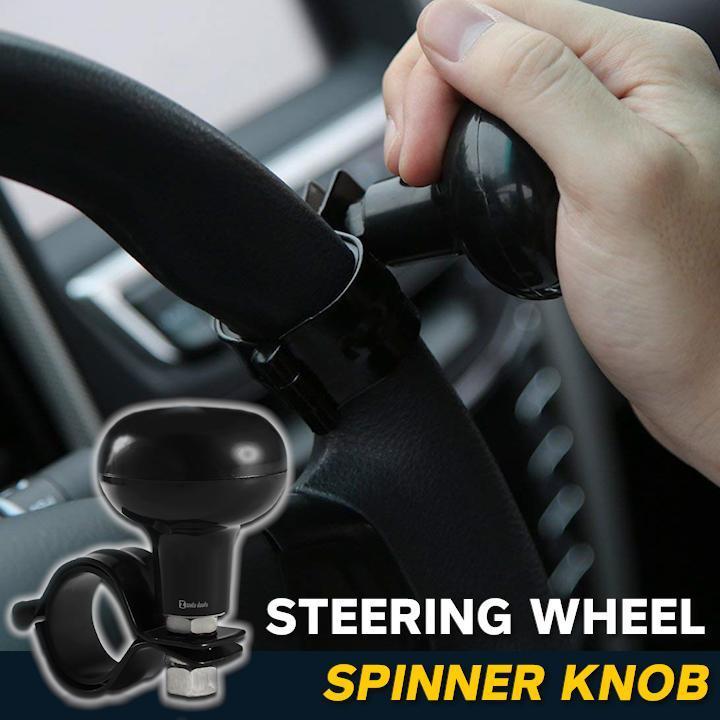 Steering Wheel Booster Ball Knob Universal Wheel Car Booster Iron Clip Steering Power Handle Auto Parts Suitable for Cars Trucks
