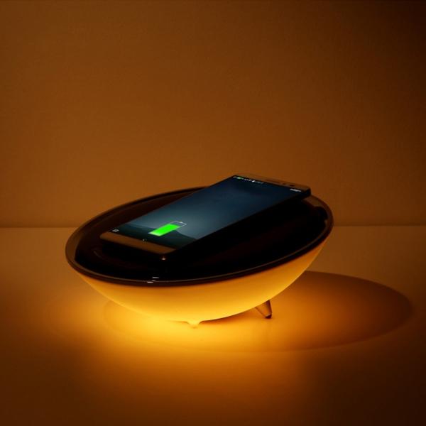 Innovation Technology Wireless Charger Night Light Atmosphere Lamp Colorful Light