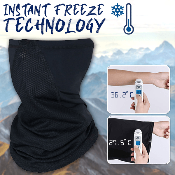 Safe Cycling Neck Scarf Adjustable Buckle Neck Gaiter