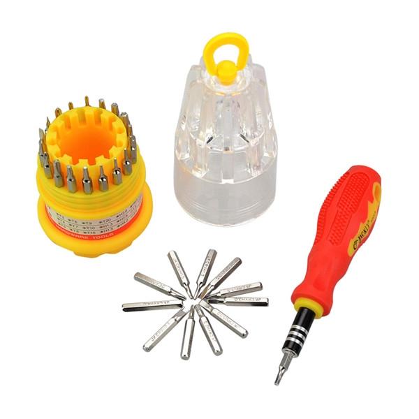 JACKLY 6036A 31-in-1 Multifunction Screwdriver Repair Tool Kit