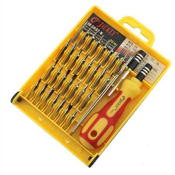 JACKLY JK-6032B 33-in-1 Portable Precision Screwdrivers Disassembly Set
