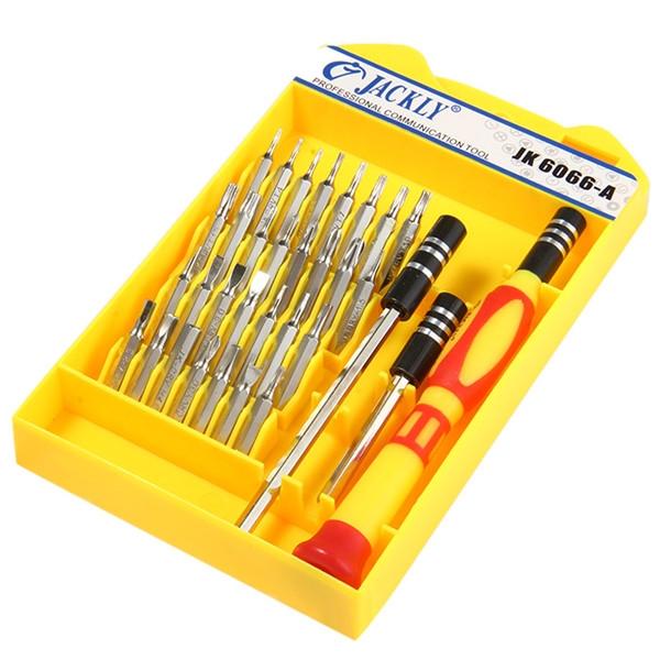 JACKLY 6066A 33 in 1 Portable Precision Screwdriver Repair Tool Kit