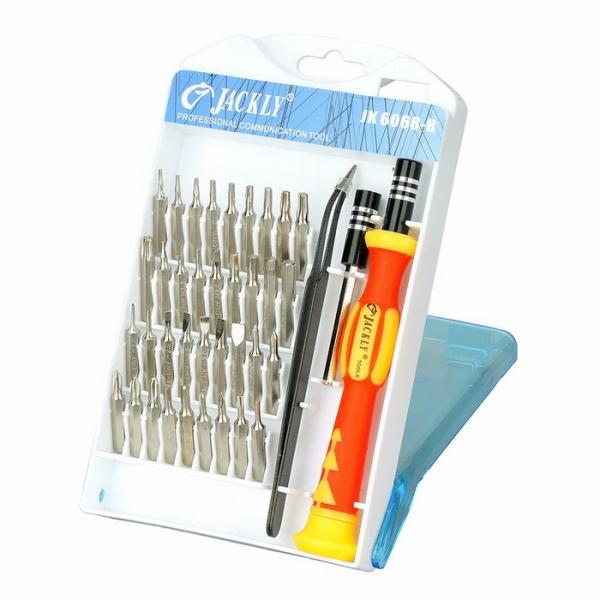 JACKLY JK-6068B 39-in-1 Portable Precision Screwdrivers Disassembly Set Repair Tools for iPhone / Samsung/ Computers