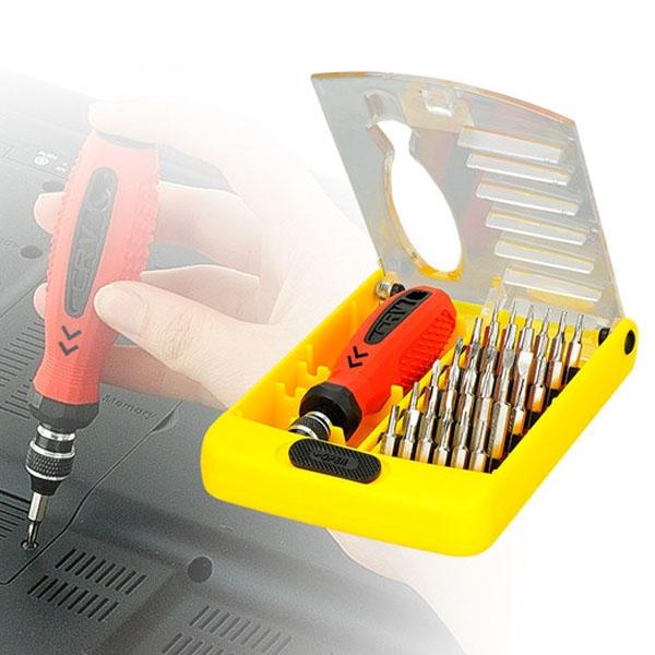 JACKLY 6088B 37 in 1 Portable Precision Screwdrivers Repair Tool Kit