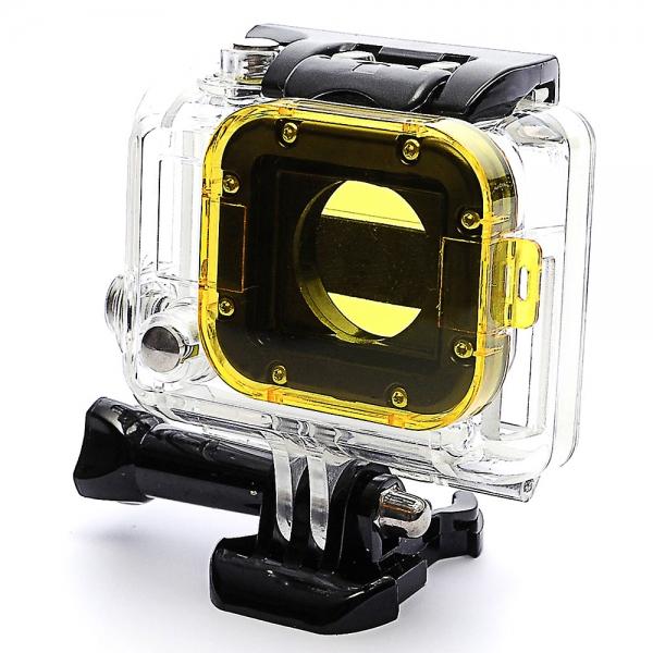 JUSTONE J032 Professional Diving Housing Filter for GoPro Hero 3 Yellow