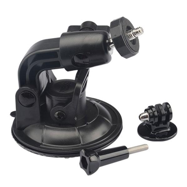 KingMa Car Suction Cup Mount Holder  -  BLACK 144915201 for Xiaomi Yi / Gopro / Sony / SJ6000 Camera