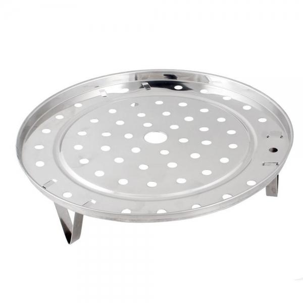 Kitchen Cooking Round Stainless Steel Steaming Steamer Rack 18cm