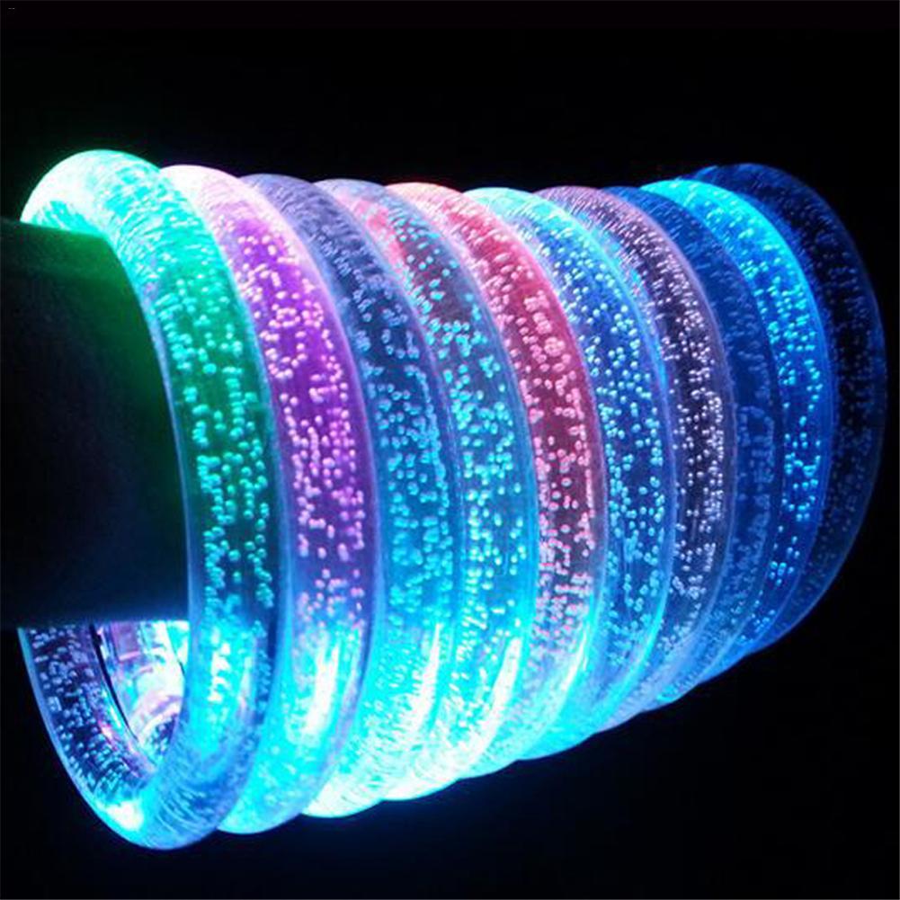 LED Flashing Bracelet Light Up Acrylic Luminous Bracelet Luminous Toys