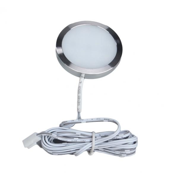 LED Under Cabinet Lighting Kit 15W 1500lm Puck Lights Under Counter Lighting Kitchen Closet Light Set of 6 - Cool White AU Plug