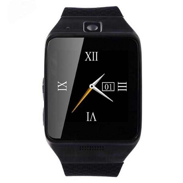 LG128 1.5inch Waterproof Bluetooth GPS Location Anti-Lost Smart Watch Black