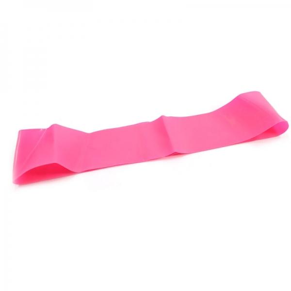 Latex Tubing Expanders Yoga Resistance Fitness Band Home Exercise Elastic Training Rope 500 x 50 x 0.35mm Pink