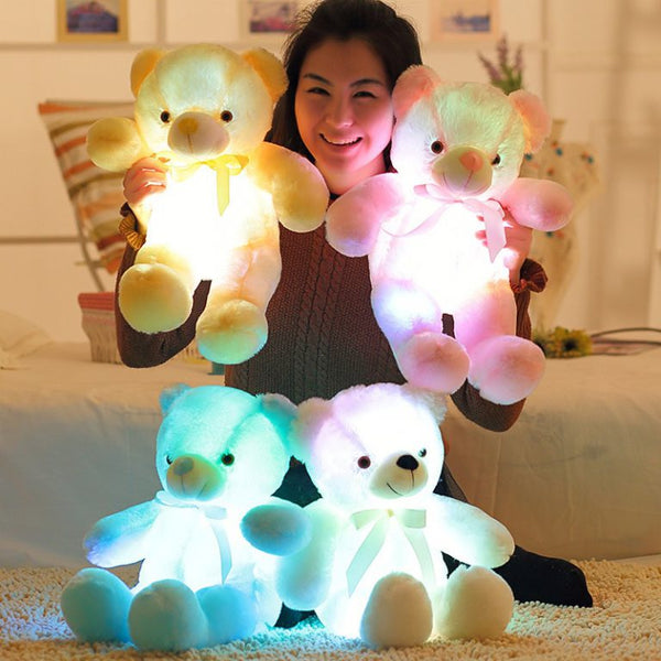 Glowing Teddy Bear Stuffed With Plush