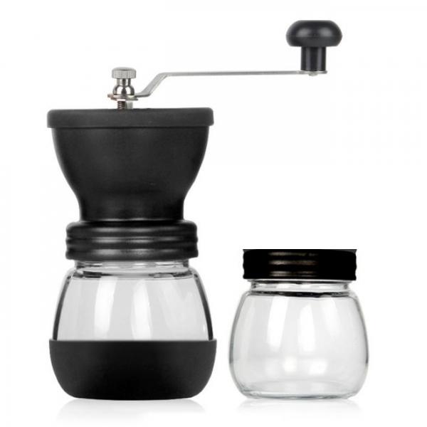 Manual Coffee Machine, Coffee Bean Grinder With Sealed Can