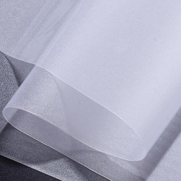 Matte White Frosted Static Cling Privacy Window Film Non-Adhesive Anti UV Glass Film for Bathroom Bedroom Office 40cm x 5m