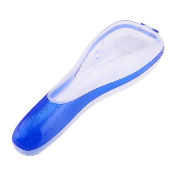 Men's Razor Blades Holder Manual Shaver Organizer Storage Box Blue