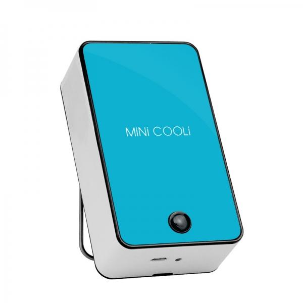Mini Cooli Portable Handheld USB Cooling Fan Desk Air Conditioner - Blue