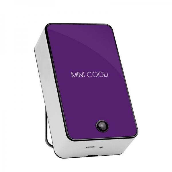 Mini Cooli Portable Handheld USB Cooling Fan Desk Air Conditioner - Purple