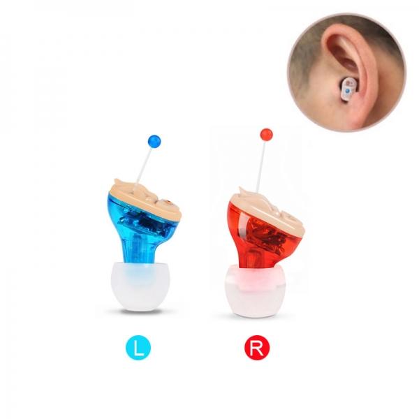 Mini Digital Invisible Hearing Aid Kit Smart Noise Canceling Sound Voice Amplifier Enhancer