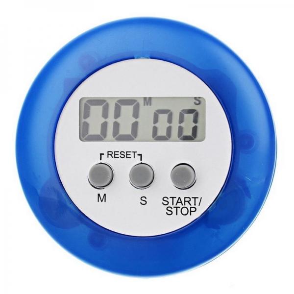 Mini Digital LCD Timer Display Kitchen Timer Blue