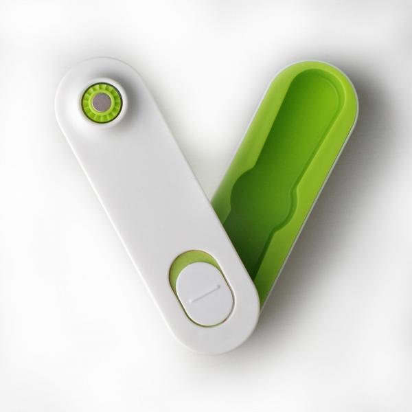 Mini Folding Fan Handheld Portable USB Charging Desktop Fan Green