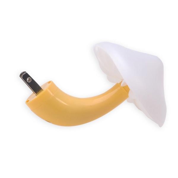 Mini Mushroom Wall Night Light Light-controlled Bedroom Lamp Colorful