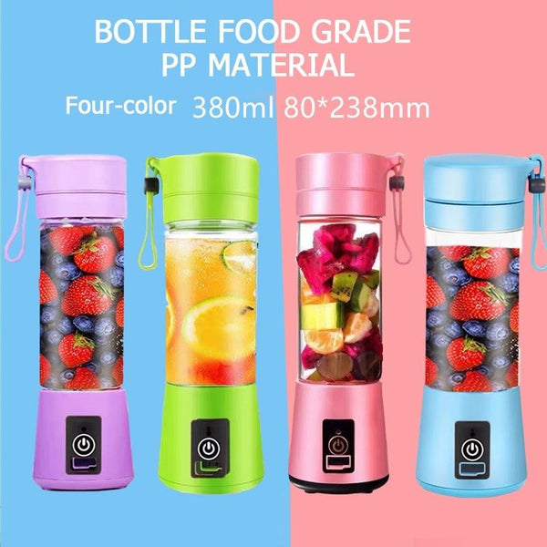 Mini Portable Blender Electric Mixer Food Processor Smoothie Maker Blender USB Stirring Rechargeable Blender Juice Blenders