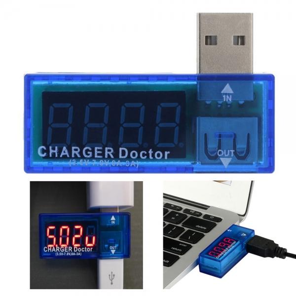 Mini USB Charging Voltage Current Meter Battery Tester Power Detector