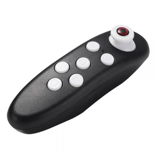 Mini Wireless Bluetooth V3.0 Selfie Controller Game Console Joystick Controller Black & White