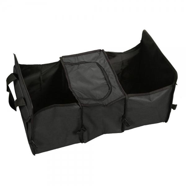 Car Foldable Storage Bag High-quality Oxford Cloth Travel Storage Box Black