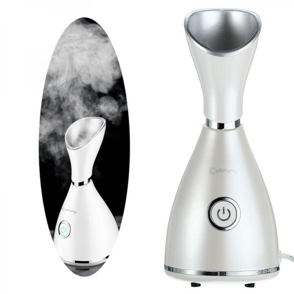 Nano Water Facial Steamer Sprayer Spa Skin Care Deep Moisturizing Mist Maker US Plug White