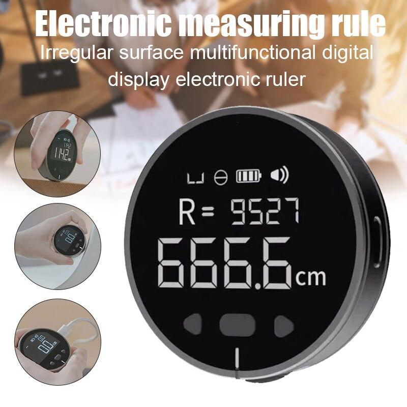New Portable Electronic Measuring Ruler Multifunctional Tape Measure HD LCD Display