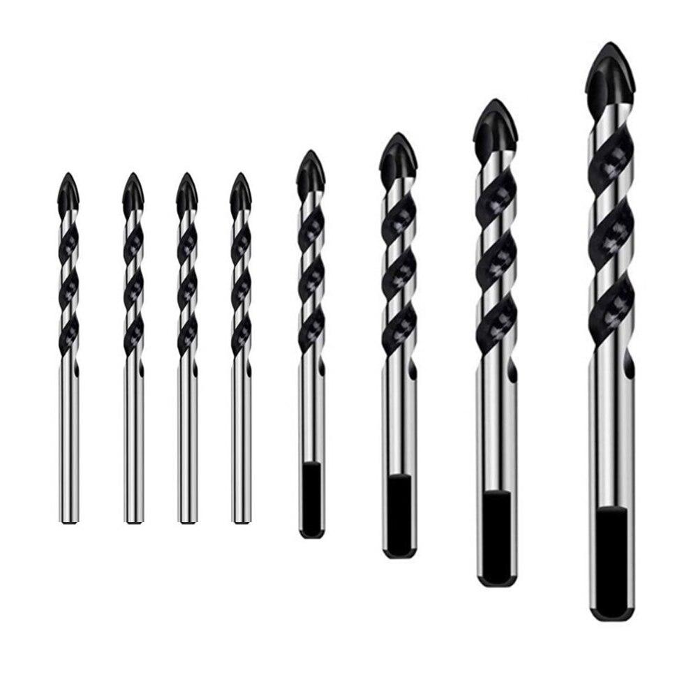 3-12mm Carbide Twist Triangle Drill Multifunctional Marble Drilling Glass Tile Ceramic Drill Bit