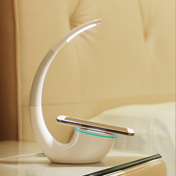 Nillkin Phantom Dimming LED Desktop Wireless Charging Lamp for Samsung Google Nokia QI Standard Mobile Device EU Plug