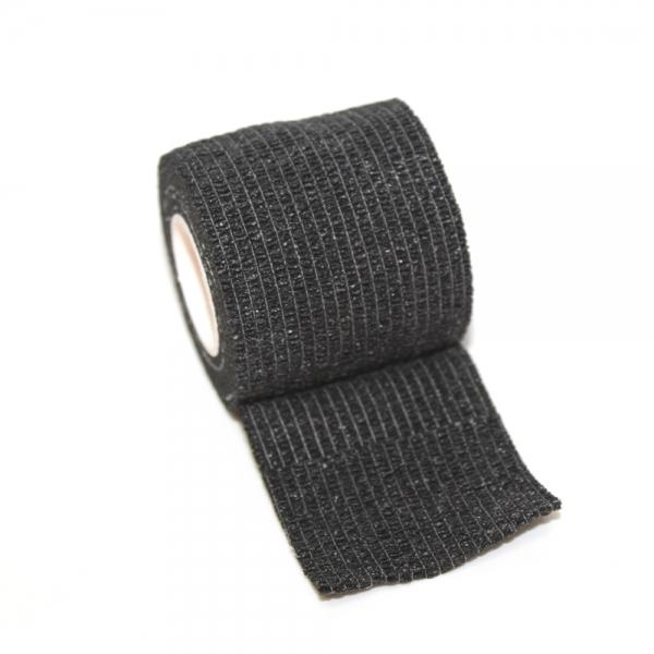 Non-woven Adhesive Elastic Supporting Finger Arm Bandage Tapes - Black