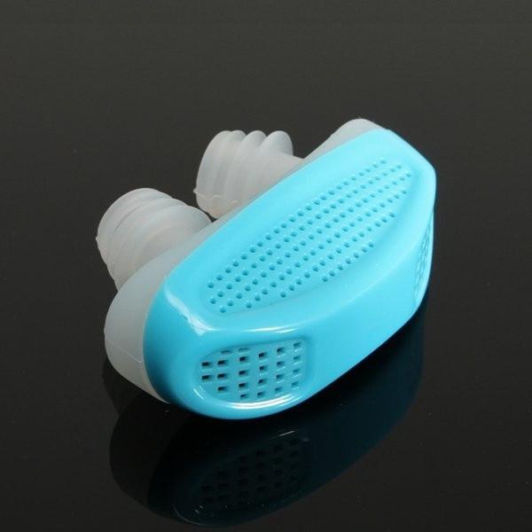 Nose Air Purifier Clip Breathing Apparatus Anti Relieve Snoring Device Blue