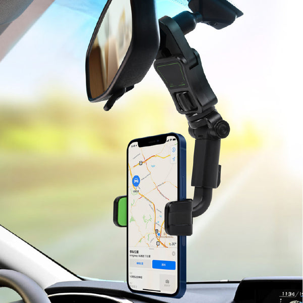New Telescopic Mobile Phone Holder Crab Claw Clamp Car Rearview Mirror/seat Bracket Multifunctional Lazy Mobile Phone Holder