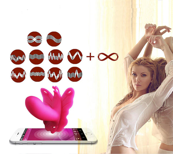 Smartphone Remote Control Butterfly Vibrator App